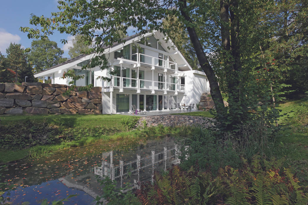 Luxus-Glashaus im Sauerland DAVINCI HAUS GmbH & Co. KG Moderne Häuser