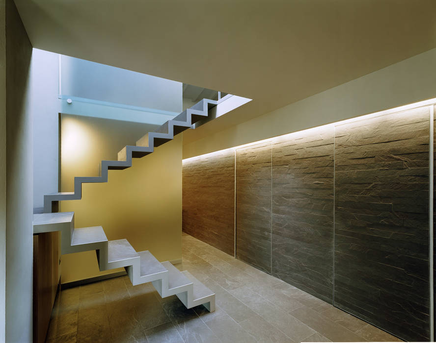 Studio Mimesi62, G. Giusto - A. Maggini - D. Pagnano G. Giusto - A. Maggini - D. Pagnano Couloir, entrée, escaliers modernes