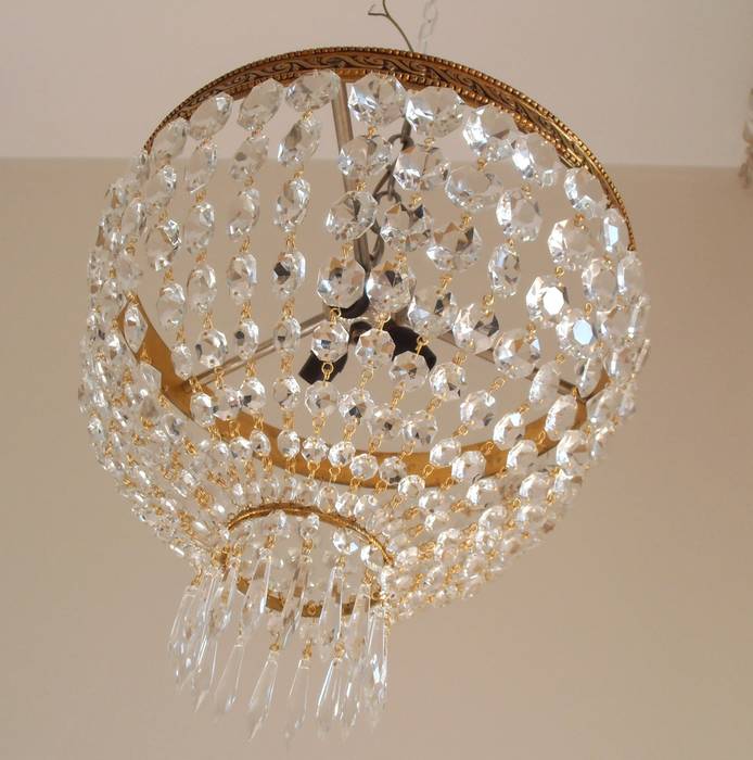 Empire style ceiling lamp, Milan Chic Chandeliers Milan Chic Chandeliers Livings de estilo clásico Iluminación