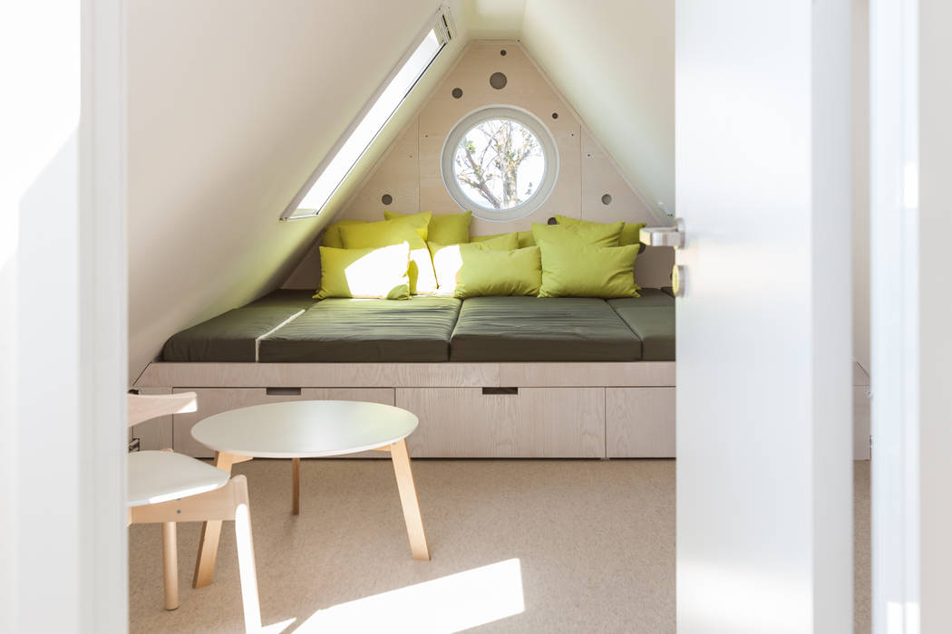 Haus Seefeuer, Green Living Green Living Casas de estilo escandinavo
