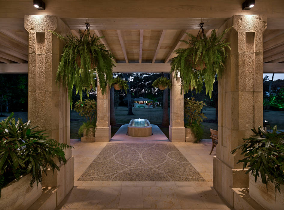 Casa Artigas, Artigas Arquitectos Artigas Arquitectos Rustic style corridor, hallway & stairs