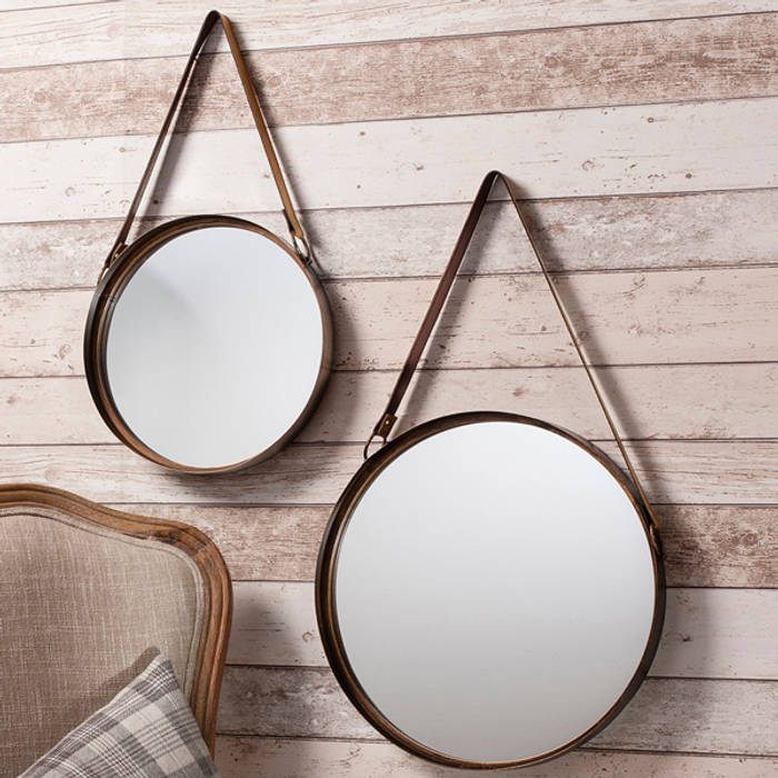 Marsten mirrors homify Ruang Ganti Gaya Industrial Mirrors