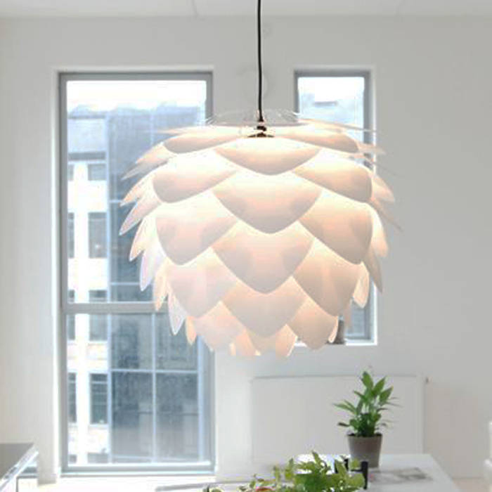 Silvie lampshade homify Moderne Küchen Beleuchtung