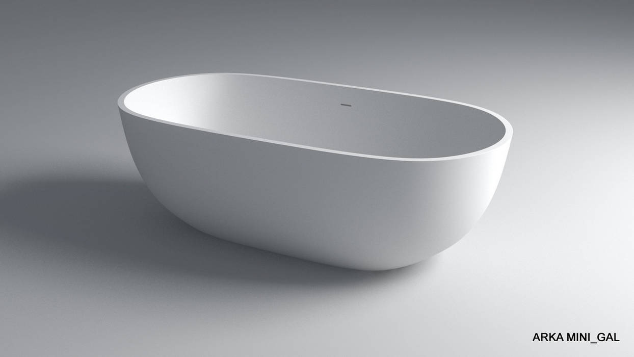 Vasche centrostanza, GAL srl GAL srl 現代浴室設計點子、靈感&圖片 浴缸與淋浴設備