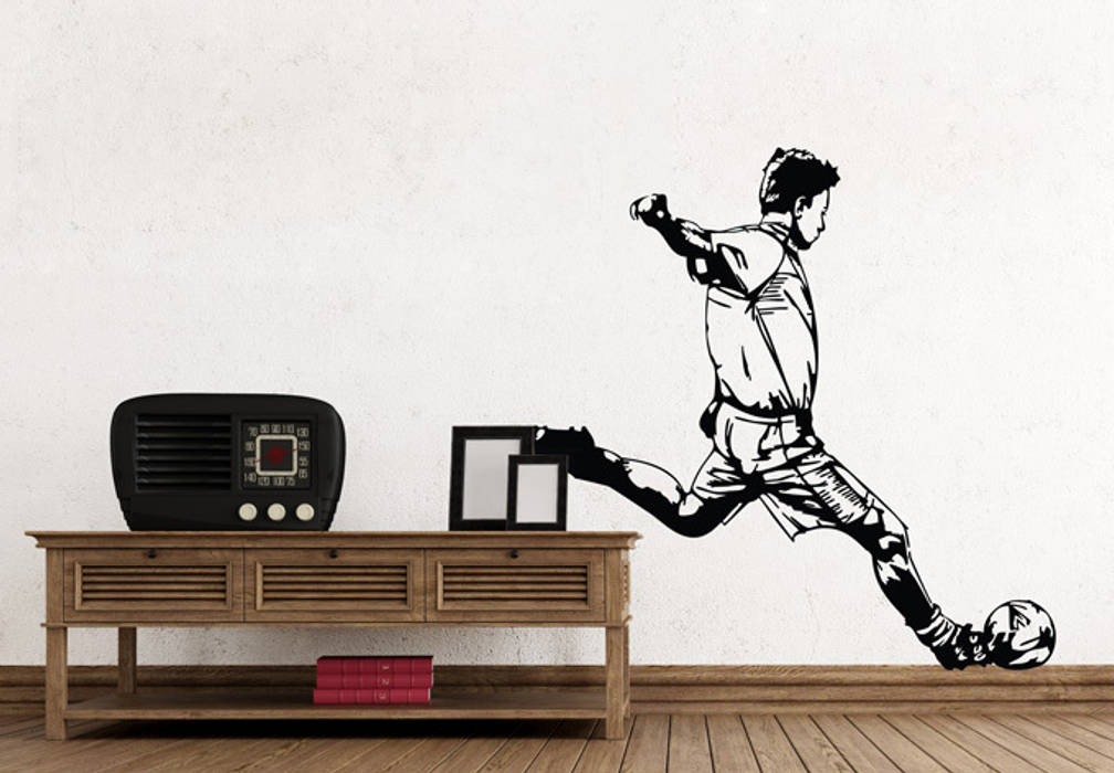 Fußball - Fieber, K&L Wall Art K&L Wall Art Paredes e pisos modernos Decoração de parede