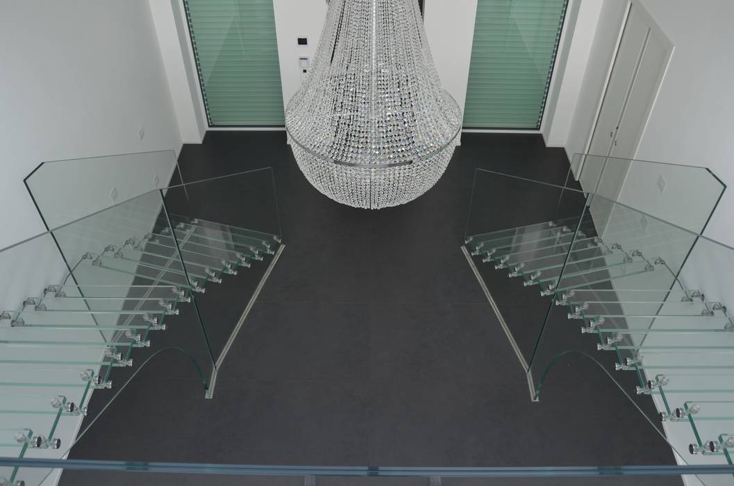 All glass stairs, Siller Treppen/Stairs/Scale Siller Treppen/Stairs/Scale Escaleras Vidrio Escaleras