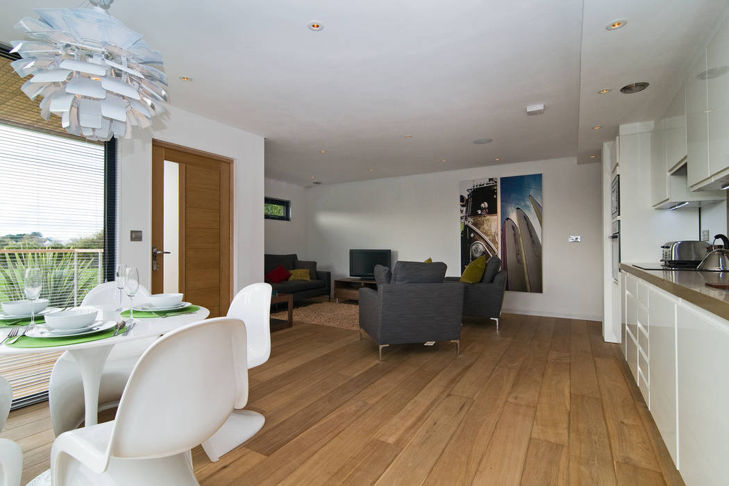 The Edge Boutique Modern Ltd ห้องนั่งเล่น