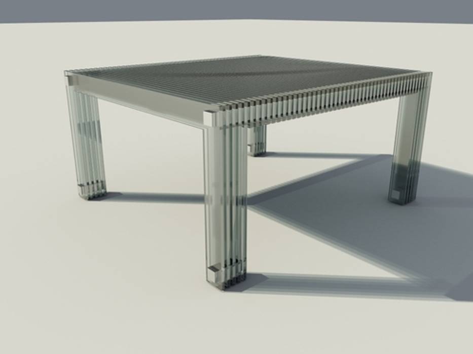 Trim Coffee Table, lca-office lca-office Modern Living Room Side tables & trays
