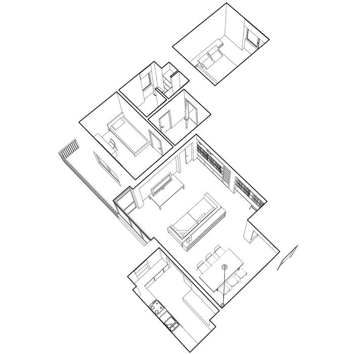 Gru architettiが手掛けた現代の, モダン