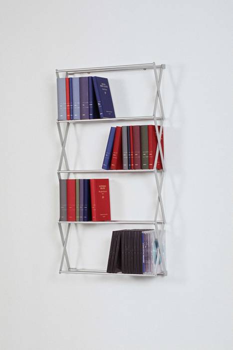 STRETCH: Regal der besonderen Art, Patte GmbH Patte GmbH Ruang Keluarga Modern Shelves