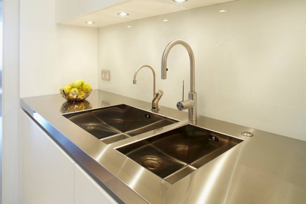 New Crane Wharf TLA Studio Modern kitchen