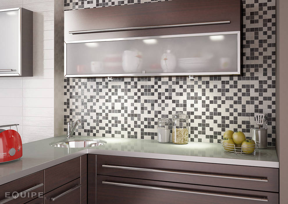 Bulevar Mosaic Alpes homify Cocinas