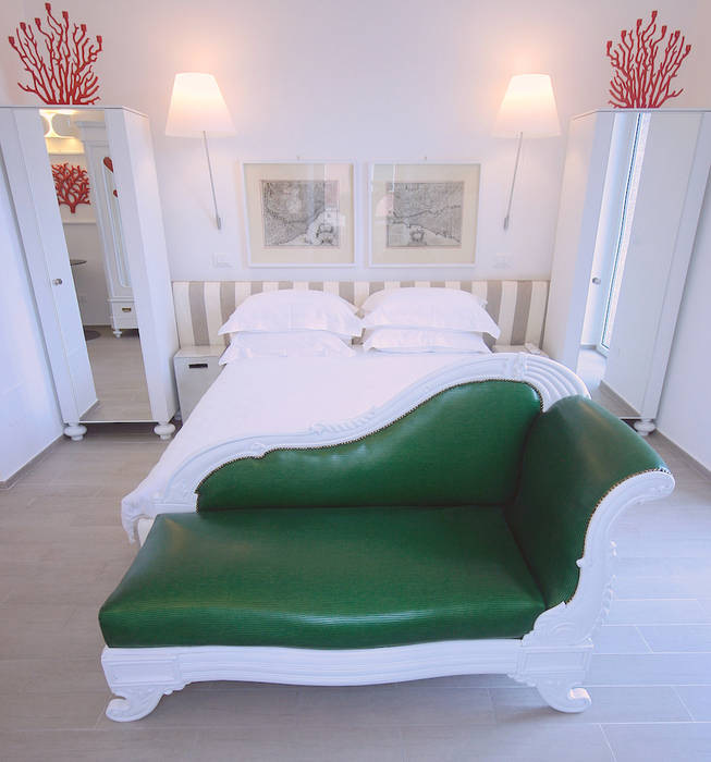 LUXURY GUEST HOUSE CA' DE TOBIA (NOLI - SV), Gian Paolo Guerra Design Gian Paolo Guerra Design Camera da letto in stile rustico