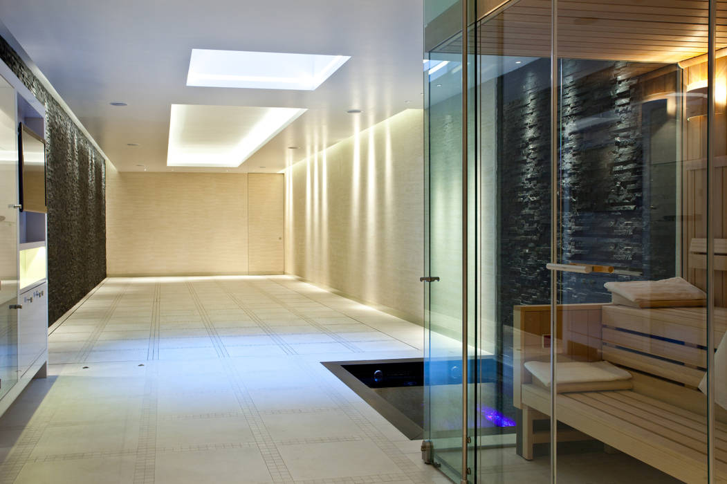 Moving Floor Pool, London Swimming Pool Company London Swimming Pool Company Modern pool