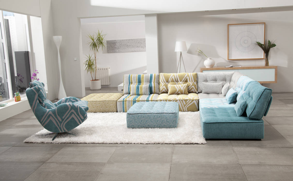 Una colorida temporada en Casasola Muebles, Casasola Decor Casasola Decor Modern living room Sofas & armchairs