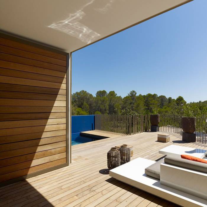 Montpellier House Concept, Arch. Massimo Bertola Arch. Massimo Bertola Modern Living Room