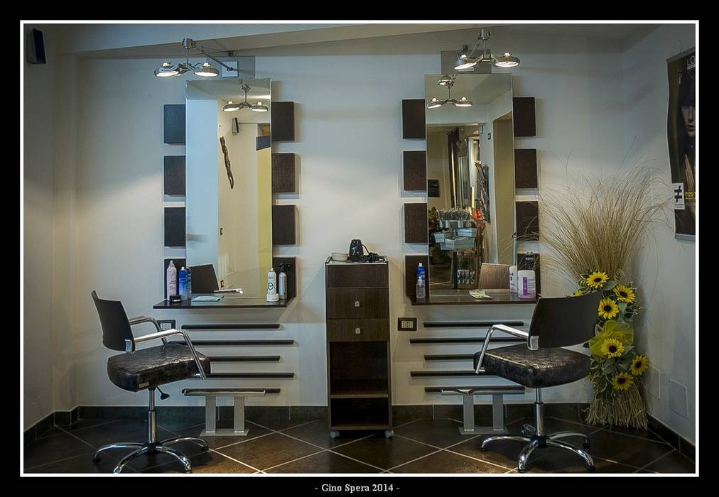 Ma&Co hairstylists, GINO SPERA ARCHITETTO GINO SPERA ARCHITETTO Ruangan