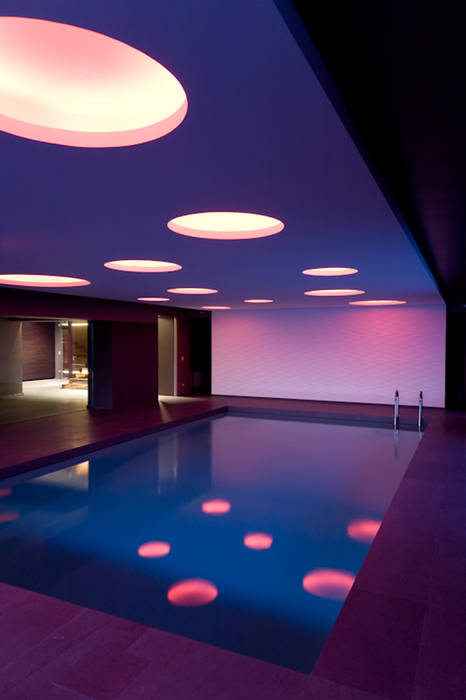 Nero Mediterraneo, Cannata&Partners Lighting Design Cannata&Partners Lighting Design Spas de estilo mediterráneo