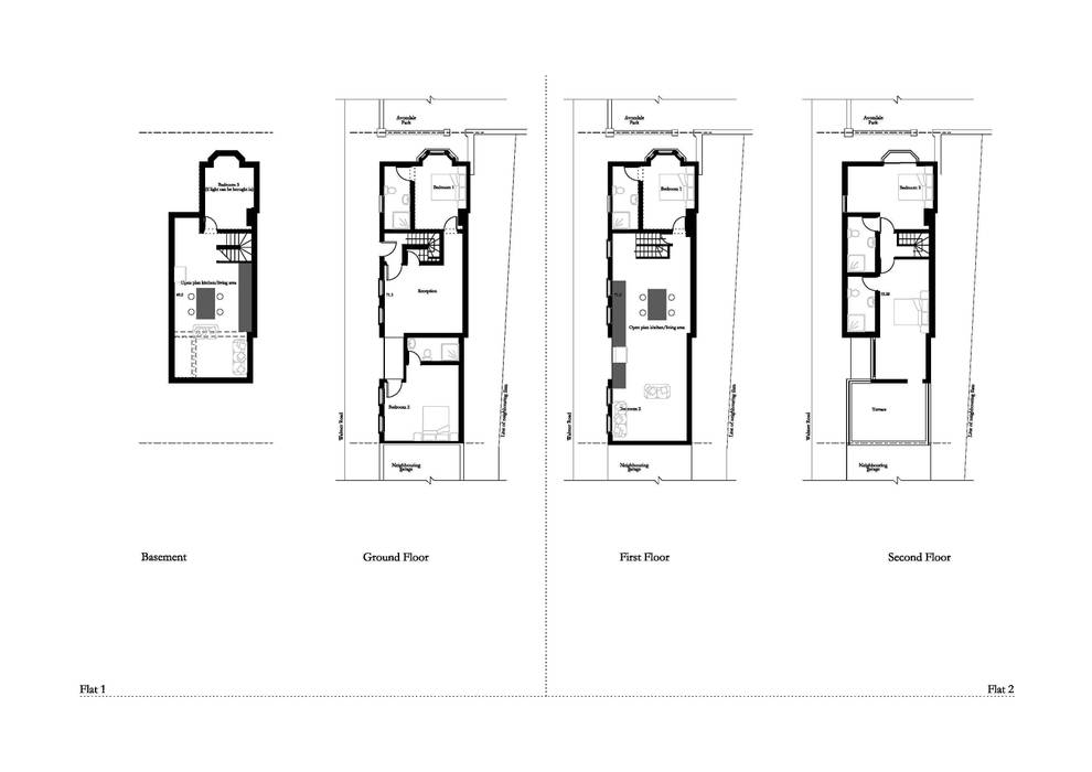 House Conversion, Kensington, RS Architects RS Architects Industrial style houses