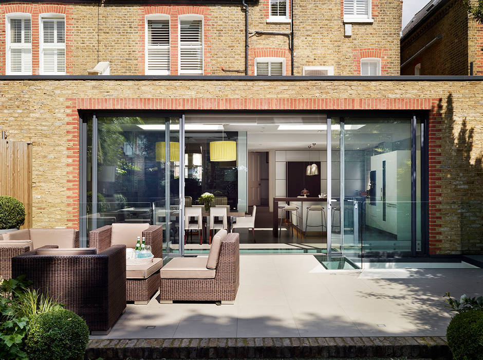 Victorian house conversion Genevieve Hurley Interiors Ltd Modern style kitchen