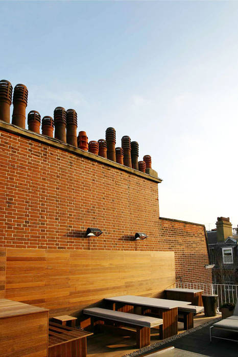 Sloane Square, Urban Roof Gardens Urban Roof Gardens Modern balcony, veranda & terrace