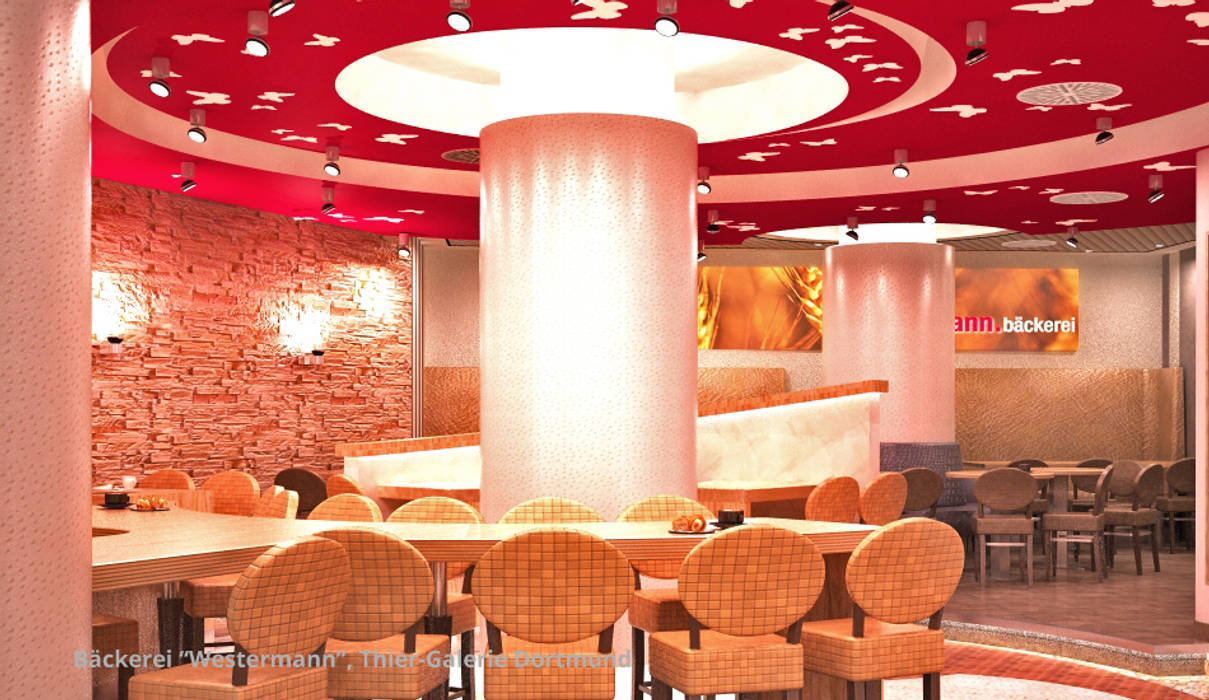 Innenarchitektonische Gesamtkonzeption Backerei Westermann Dortmund Moderne Gastronomie Von Gid Goldmann Interior Design Innenarchitekt In Sehnde Modern Holzwerkstoff Transparent Homify