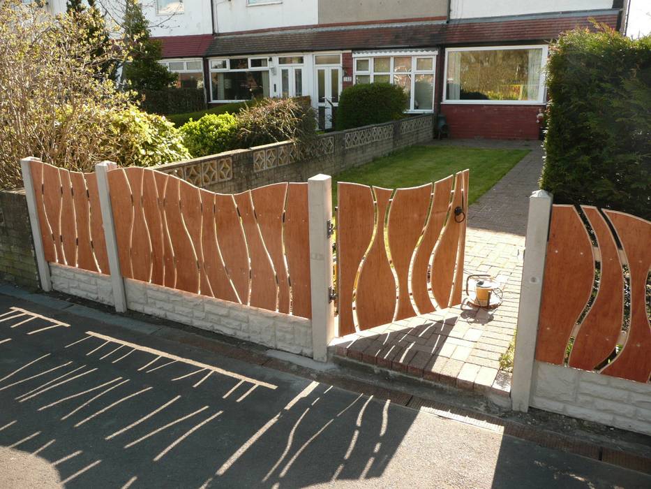 My Work, Fabbedfx Fabbedfx Rustic style garden Fencing & walls