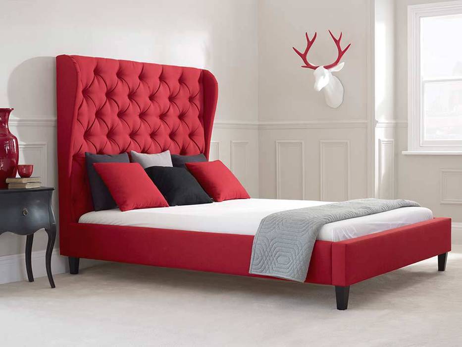 Scarlett Bed homify Modern Bedroom Beds & headboards