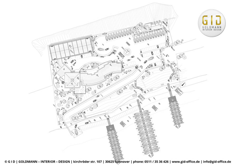 Auszüge von Planungen (CAD-Pläne), GID / GOLDMANN-INTERIOR-DESIGN GID / GOLDMANN-INTERIOR-DESIGN