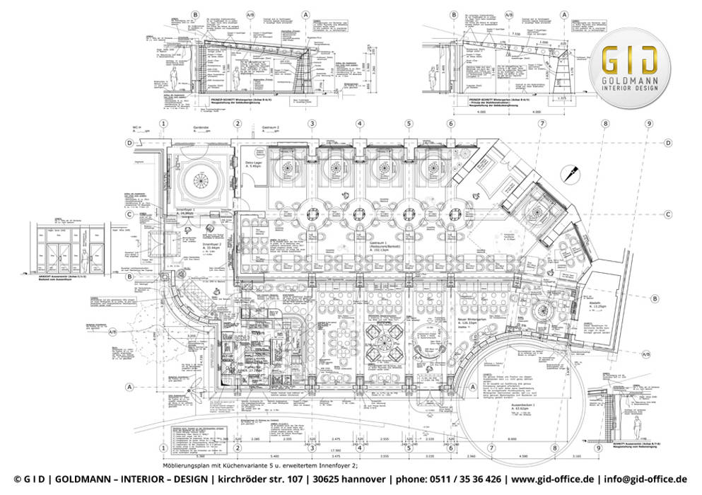 حديث تنفيذ GID / GOLDMANN-INTERIOR-DESIGN , حداثي