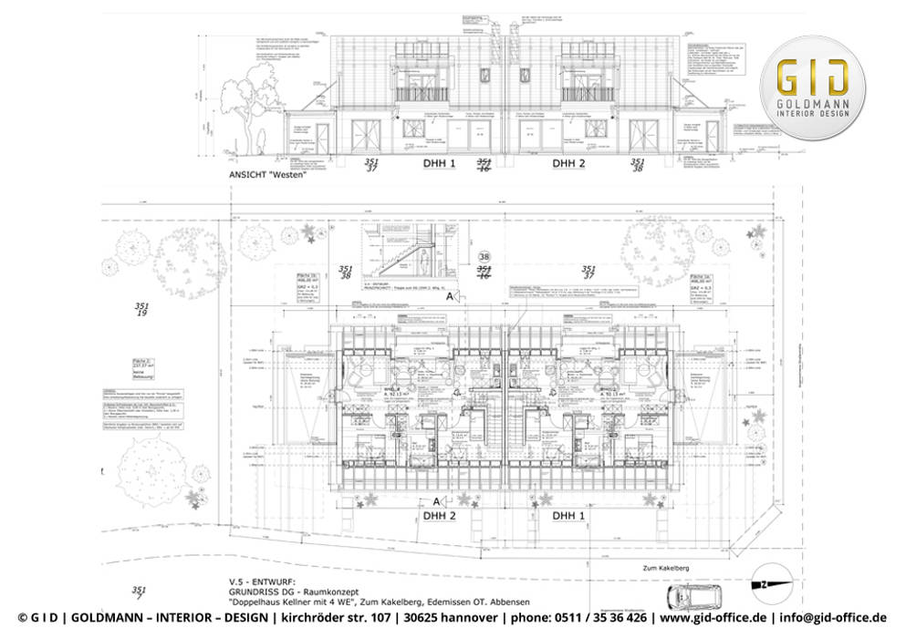 حديث تنفيذ GID / GOLDMANN-INTERIOR-DESIGN , حداثي