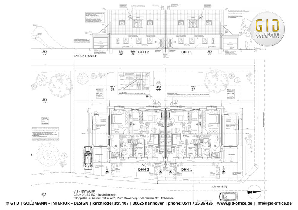 حديث تنفيذ GID / GOLDMANN-INTERIOR-DESIGN , حداثي