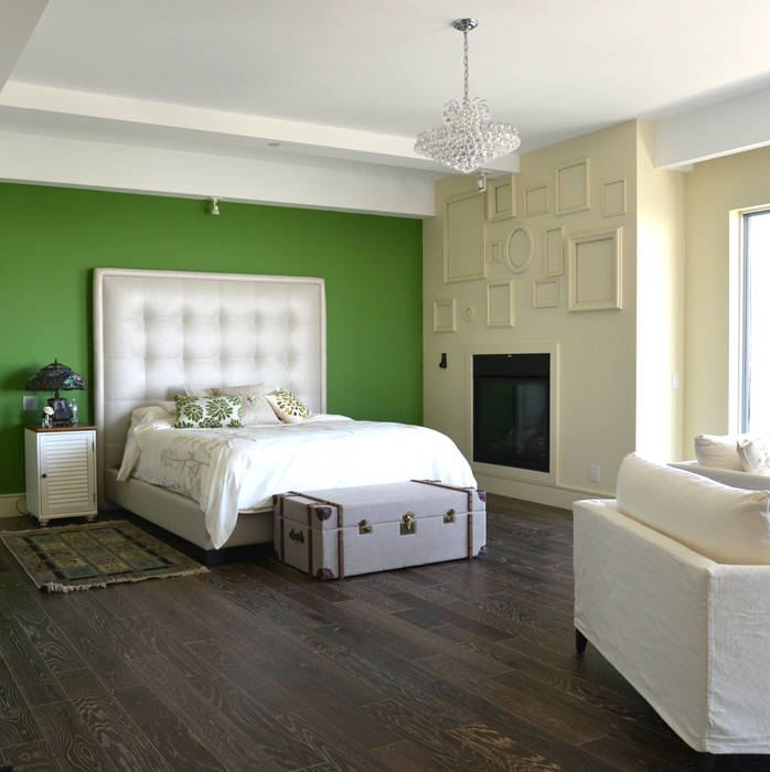 Nightingale Decor, Hollywood Hills, Erika Winters® Design Erika Winters® Design Modern Bedroom