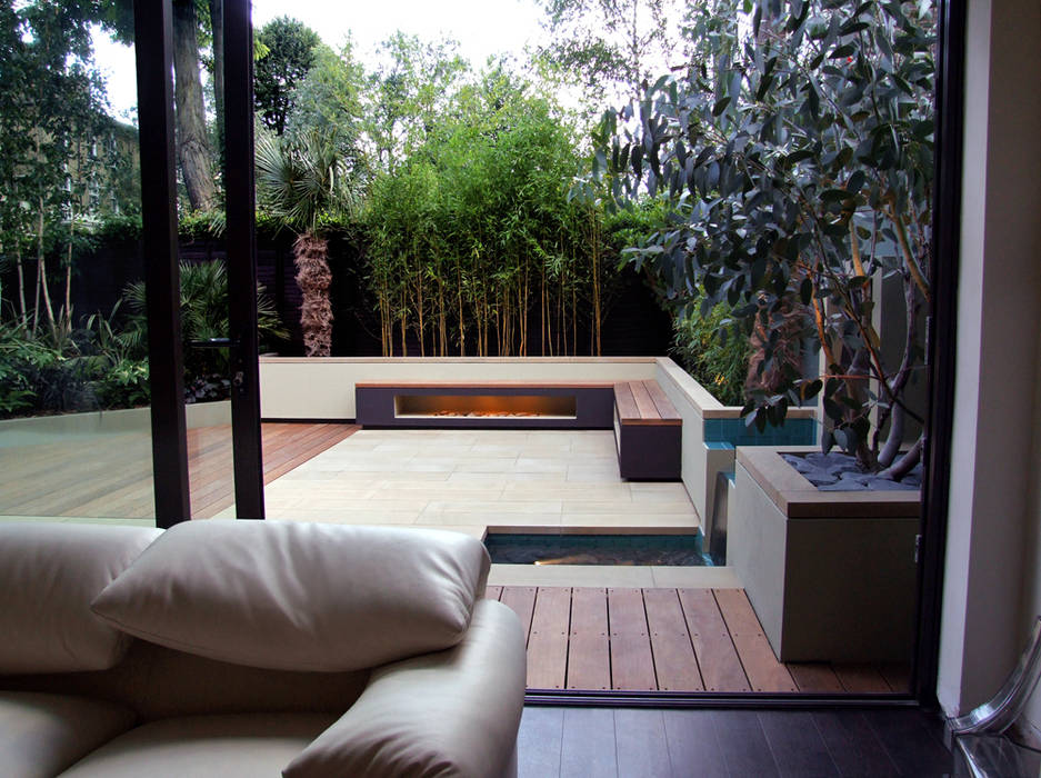 Indoor-outdoor fluidity MyLandscapes Jardin moderne indoor,outdoor,garden