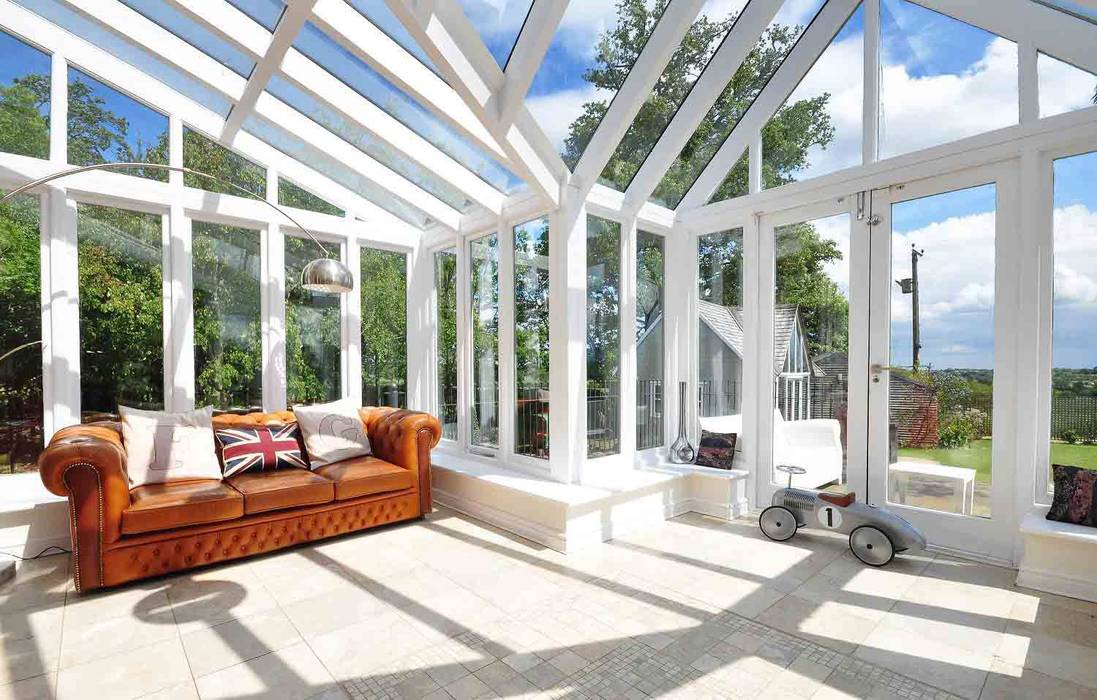 Sun Room homify Balcones y terrazas de estilo moderno