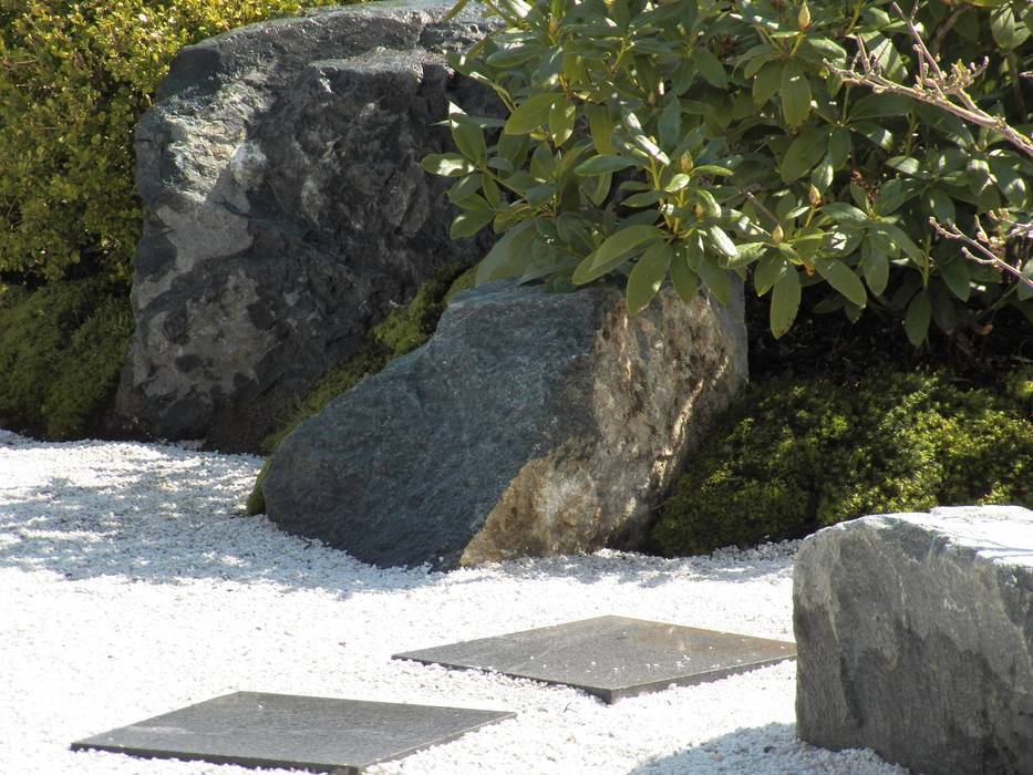 Von den Neunzigern in ein kontemplatives Gartenerleben 2015 - Privatgarten im ZEN - Stil, Kokeniwa Japanische Gartengestaltung Kokeniwa Japanische Gartengestaltung Taman Gaya Asia
