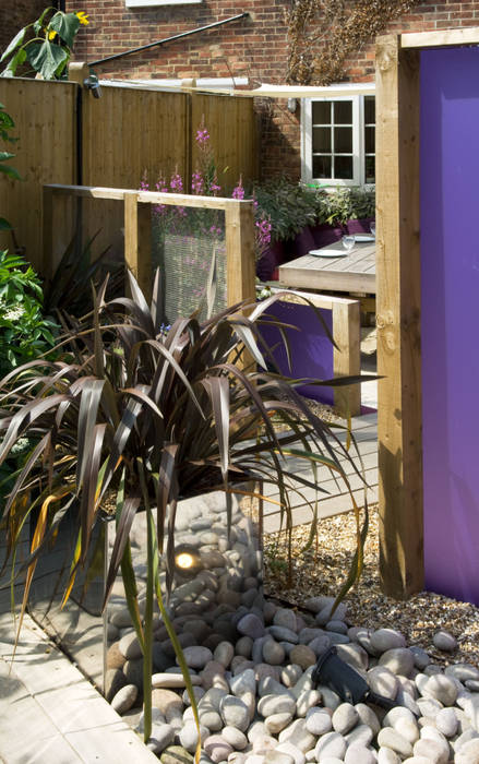 Party garden in Sevenoaks, Kent, Earth Designs Earth Designs Jardines de estilo moderno