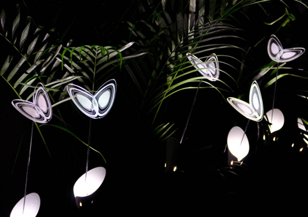 Avatar Garden, B+P architetti B+P architetti Giardino eclettico Illuminazione