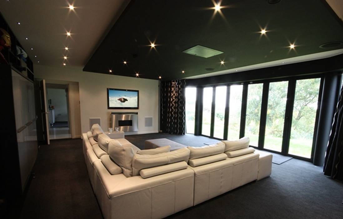 Automated Home Cinema Room and Lighting Inspire Audio Visual Livings