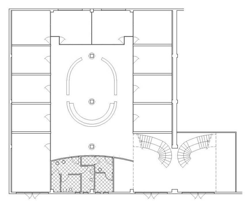 offices and showroom, CHRISTIAN THEILL DESIGN CHRISTIAN THEILL DESIGN Commercial spaces Office buildings