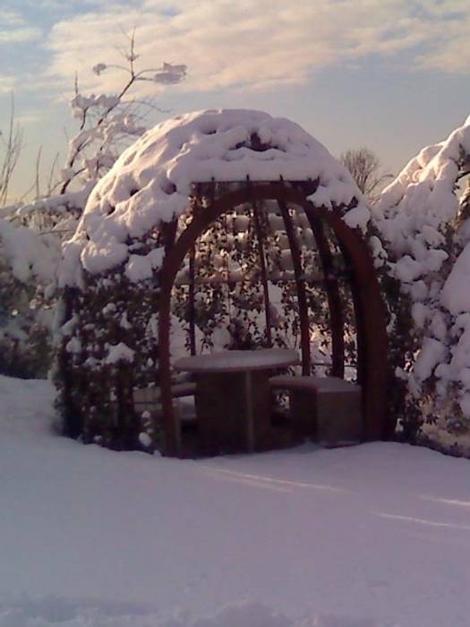 gazebo, CHRISTIAN THEILL DESIGN CHRISTIAN THEILL DESIGN Jardin moderne Abris de jardin & serres