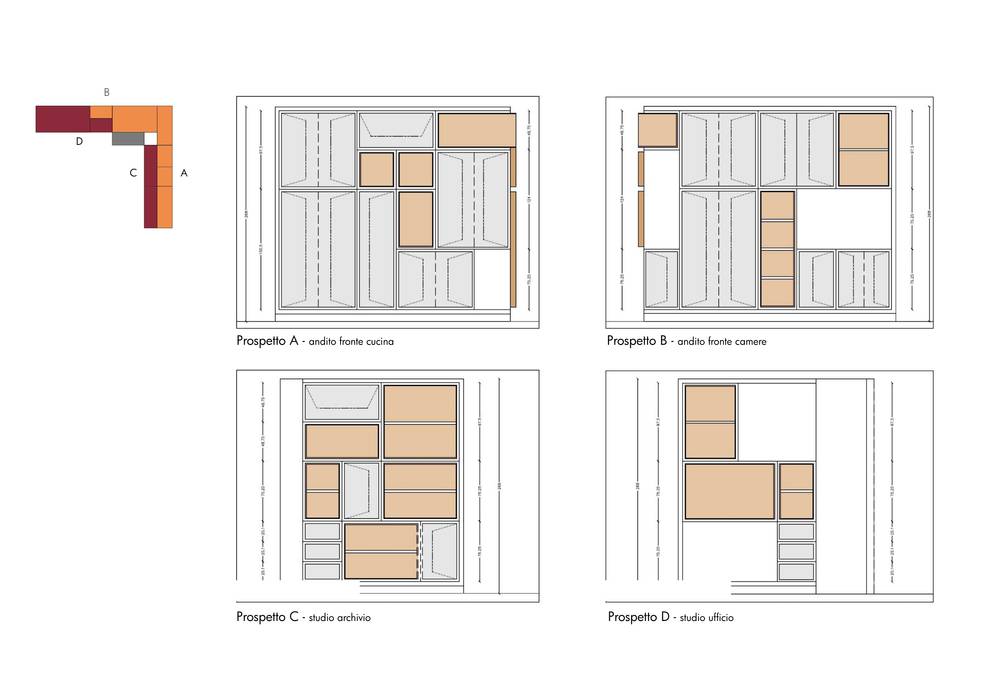 Casa PNS, Tramas Tramas Corredores, halls e escadas modernos