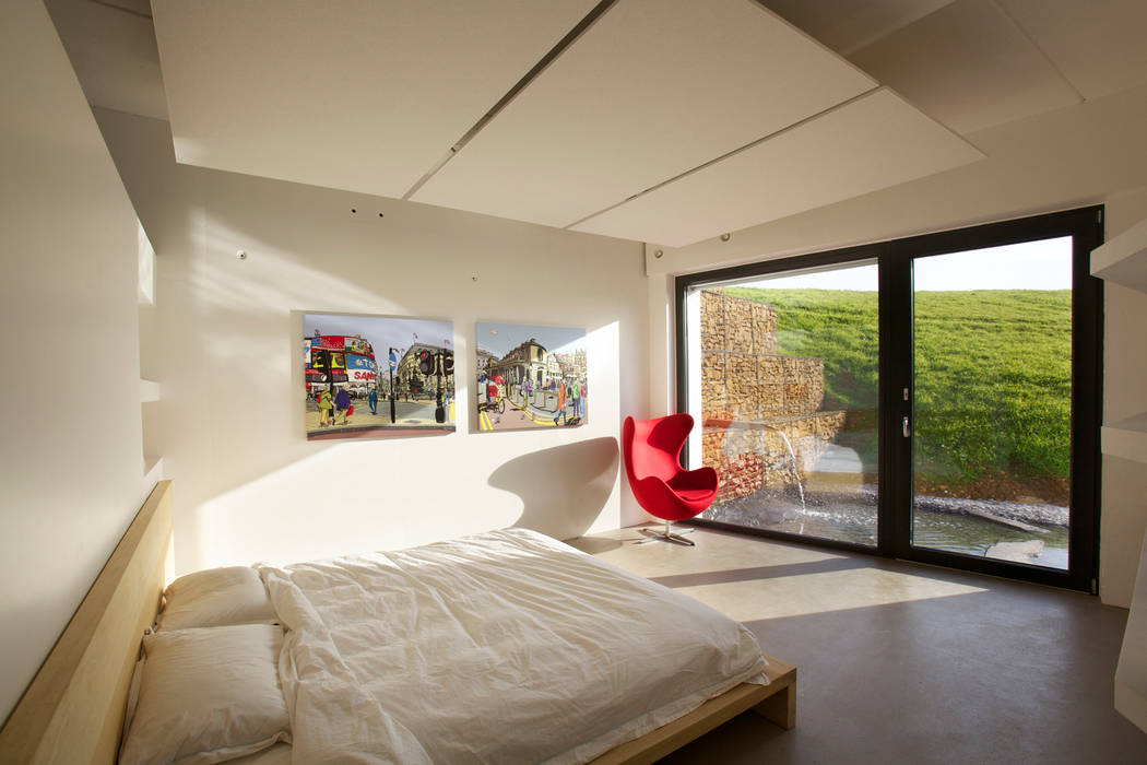 Underhill House PPS7, Seymour-Smith Architects Seymour-Smith Architects Chambre moderne