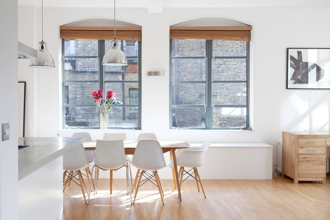Clerkenwell WC1: Minimal Professional Home, Increation Increation クラシックデザインの キッチン