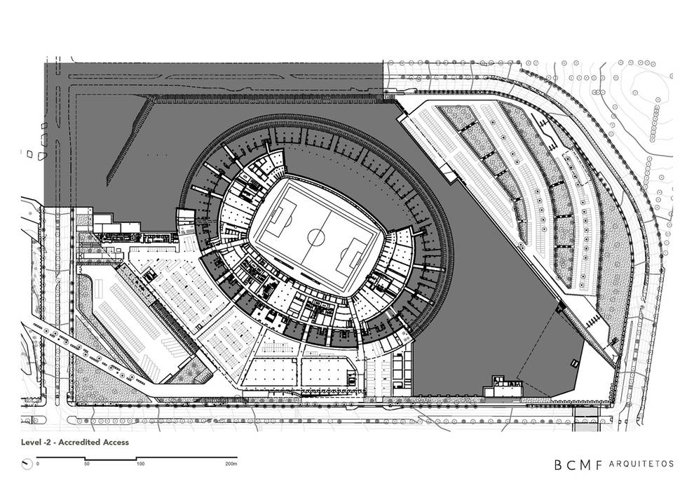 NEW MINEIRÃO, BCMF BCMF Espaços comerciais Estádios