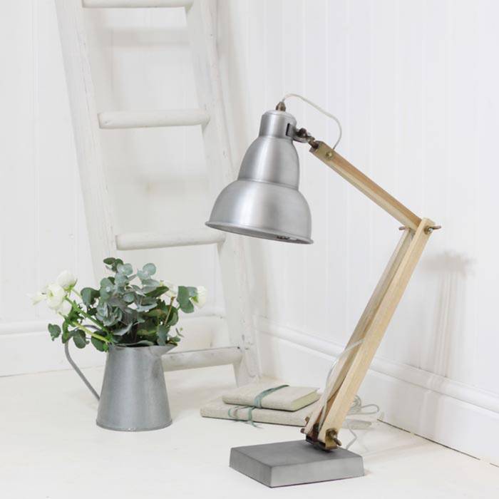 Industrial Desk Lamp Loop the Loop Industrial style living room Lighting