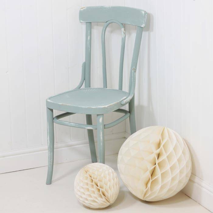 Vintage Shabby Chic Chair Loop the Loop Rustic style living room Stools & chairs