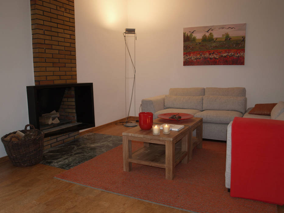 Exclusives Einfamilienhaus in Geisweid, Raumpraesenz-Homestaging Raumpraesenz-Homestaging Salas de estilo moderno