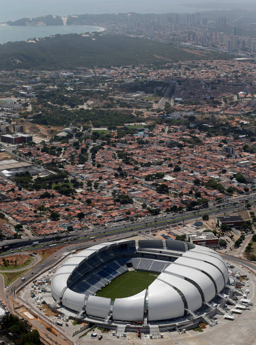 World Cup 2014 Arena das Dunas in Natal Populous Комерційні приміщення