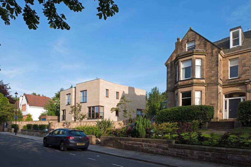 New villa in West Edinburgh ZONE Architects Modern houses